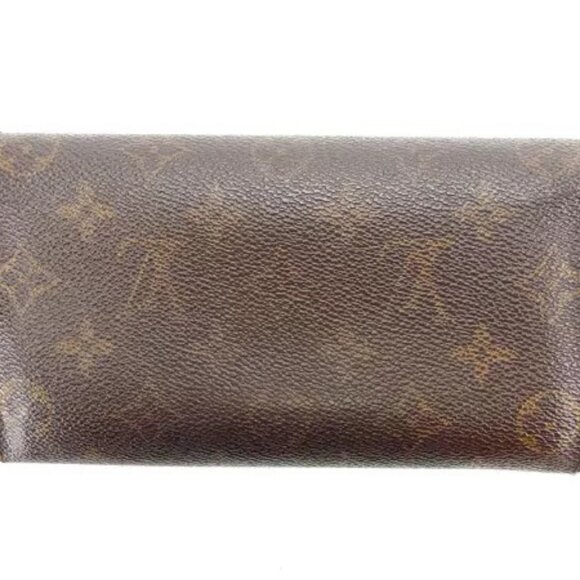 Louis Vuitton Wallet Purse Long Wallet Monogram Brown Woman Authentic - Picture 4 of 11